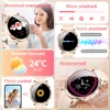 LIGE 2025 New Smart Watch For Women AMOLED Screen Watches IP68 Waterproof Heart Rate Monitor Ladies Smartwatch For Android ios 6