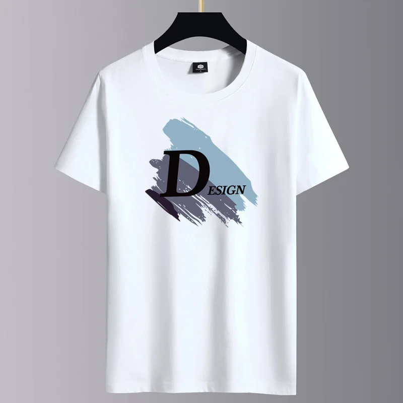 

Men's Cotton Short Sleeve T-shirt Summer Oversized Breathable Tees Y2k Gym Harajuku Streetwear Graphic Aesthetic Bratz Clothing