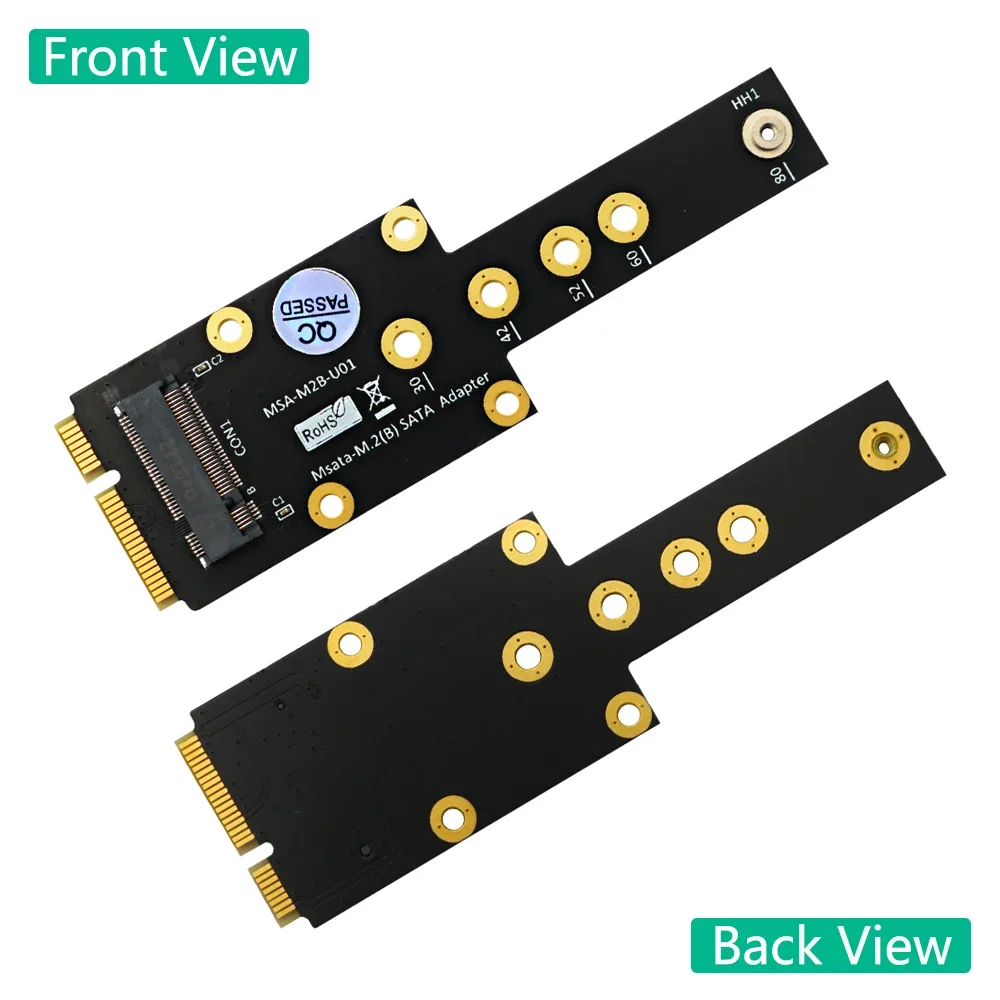 

Новая версия M.2 ключ B SSD к Мини PCI- E адаптеру