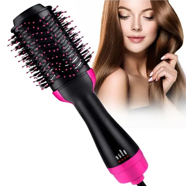 Hair Dryer Brush Blow Dryer Brush In One-Step Hot Air Brush - 3 In 1 Hair Dryer Styler And Volumizer For Drying Straightening