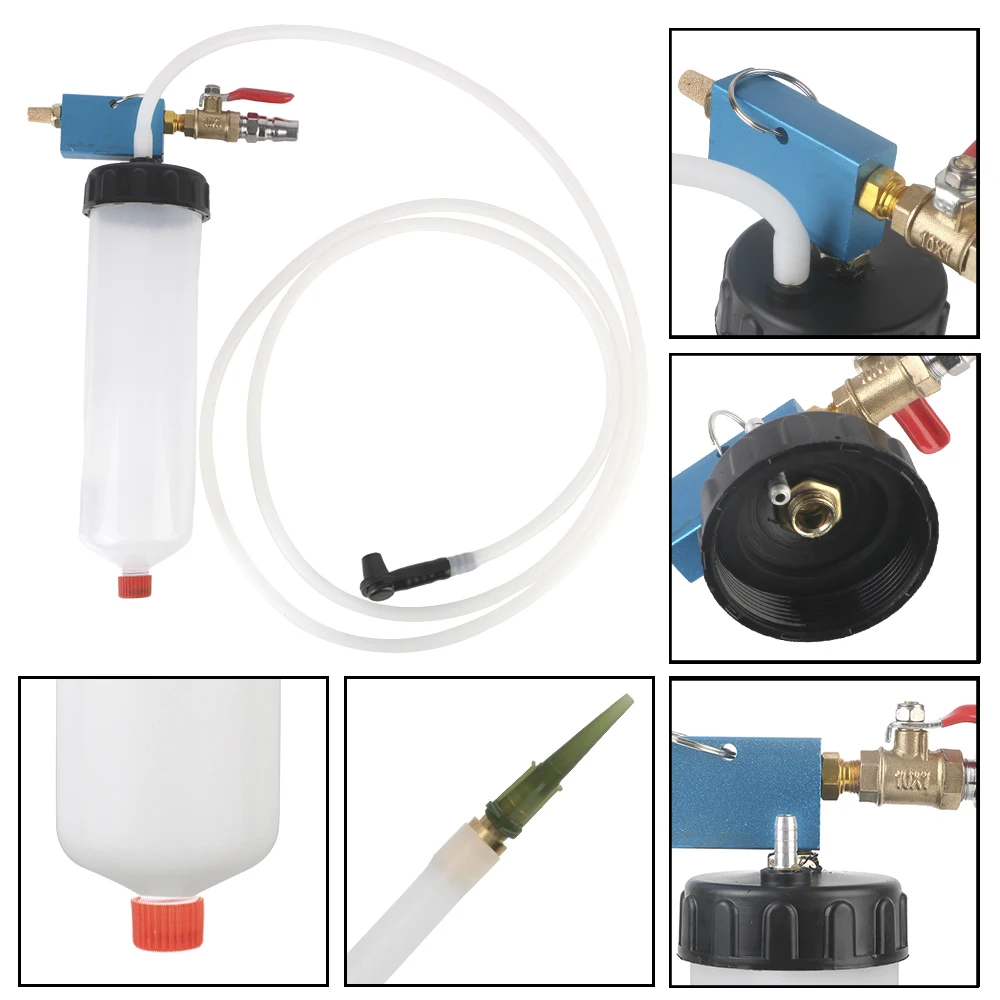 Car Accessorie Hydraulic Clutch Car Brake Fluid Oil Change Tool Oil Bleeder Empty Exchange Drain Kit Pump