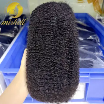 10-16Inch Natural 4C Afro Kinky Curly Bulk Human Hair Extensions No Weft Brazilian Remy Bulk for Locs Braiding Hair 1
