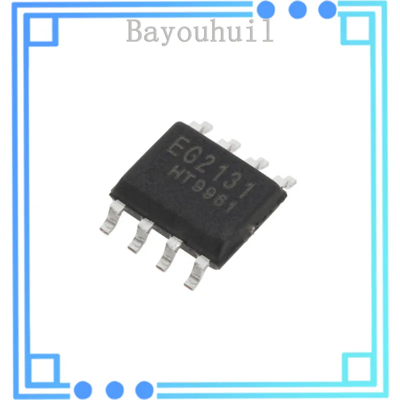 

10PCS EG2131 high-power MOSFET gate driver chip with withstand voltage of 300V and output current of 1.5A, compatible with FD210