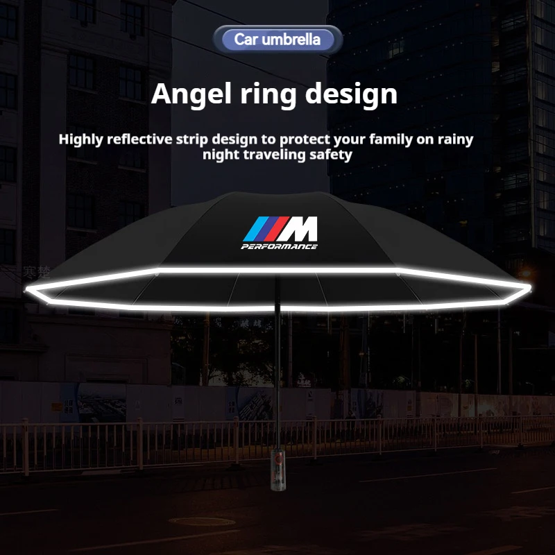 Car Automatic Folding Sun Protection Umbrella Reflective Sunshade For BMW M X1 X3 X4 X5 X6 F10 F15 F25 F30 E36 E39 E46 E87 E90,umbrella sets,car logo umbrella