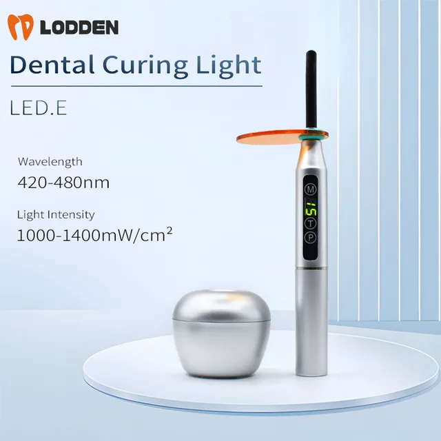 Dental Curing Lamp 5W Light LED Three Models Cordless Dental Curing Light 1000-1400mW/cm² Dentistry Supplies Photocuring Lamp