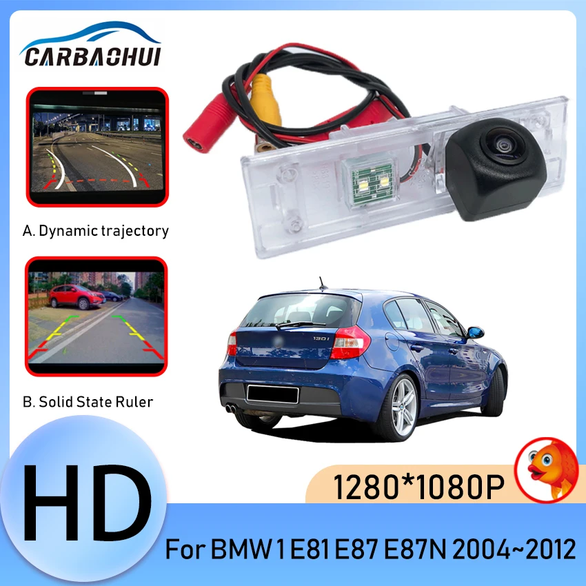 Rear View Camera Parking Reverse Assistance Backup Video Night Vision HD For BMW 1 E81 E87 E87N 2004~2008 2009 2010 2011 2012 rear camera rear view camera
