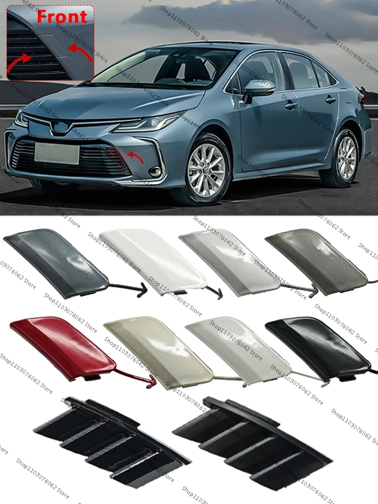 Front Bumper Tow Hook Cover Cap for Car Trailer Hauling Eye Lid
