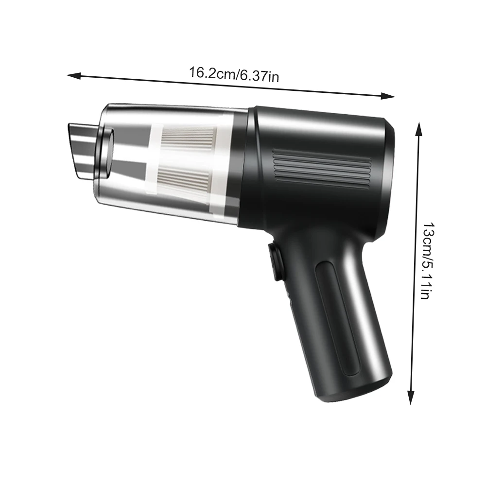 Wireless Car Vacuum Cleaner Multifunctional Mini Portable High-power Suction and Blowing Integrated Cleaning Appliance