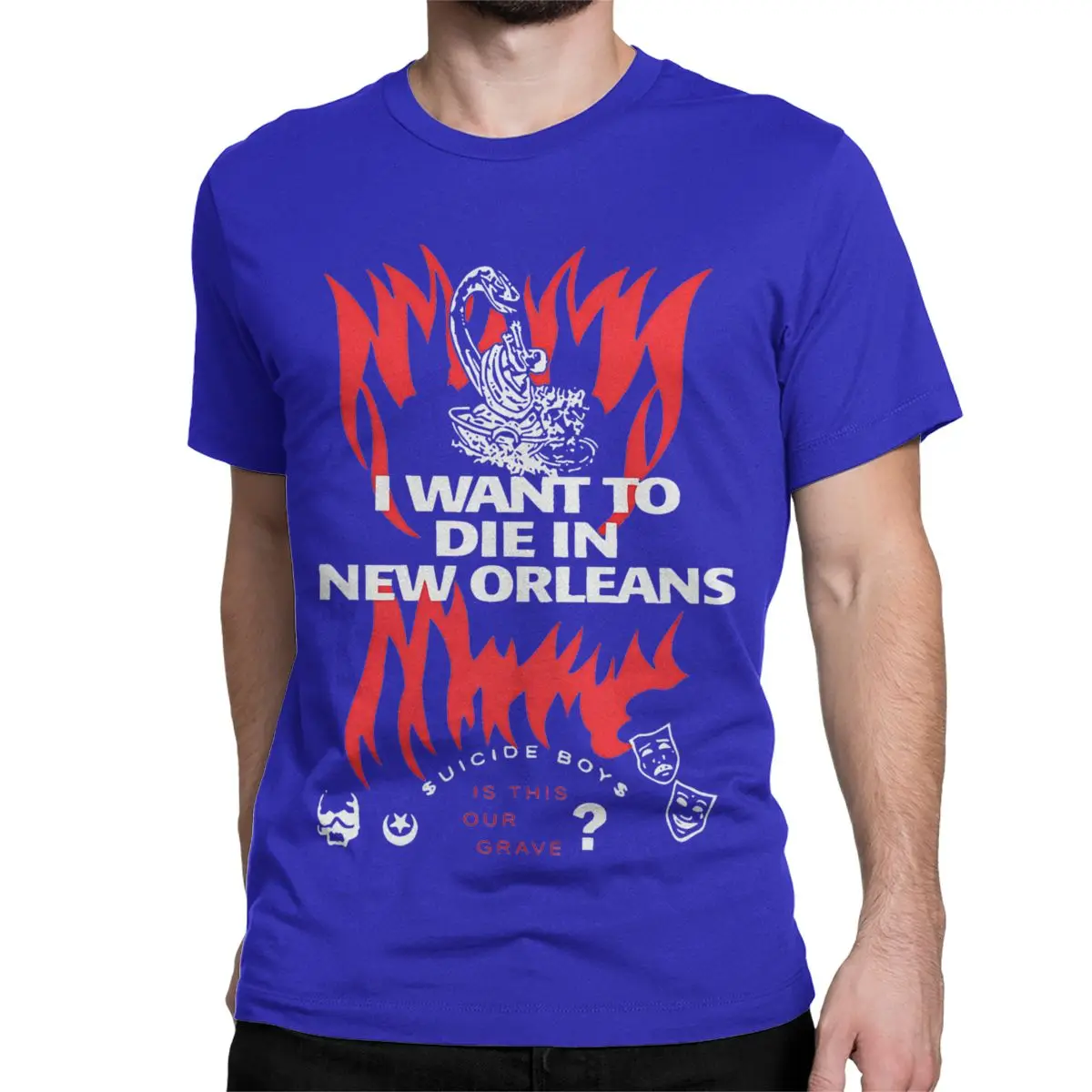 thumbnail image 1 of Camiseta de Suicideboys Vintage Tour para hombre y mujer, de algodón puro, de manga corta y cuello redondo, para verano, 1 of 7
