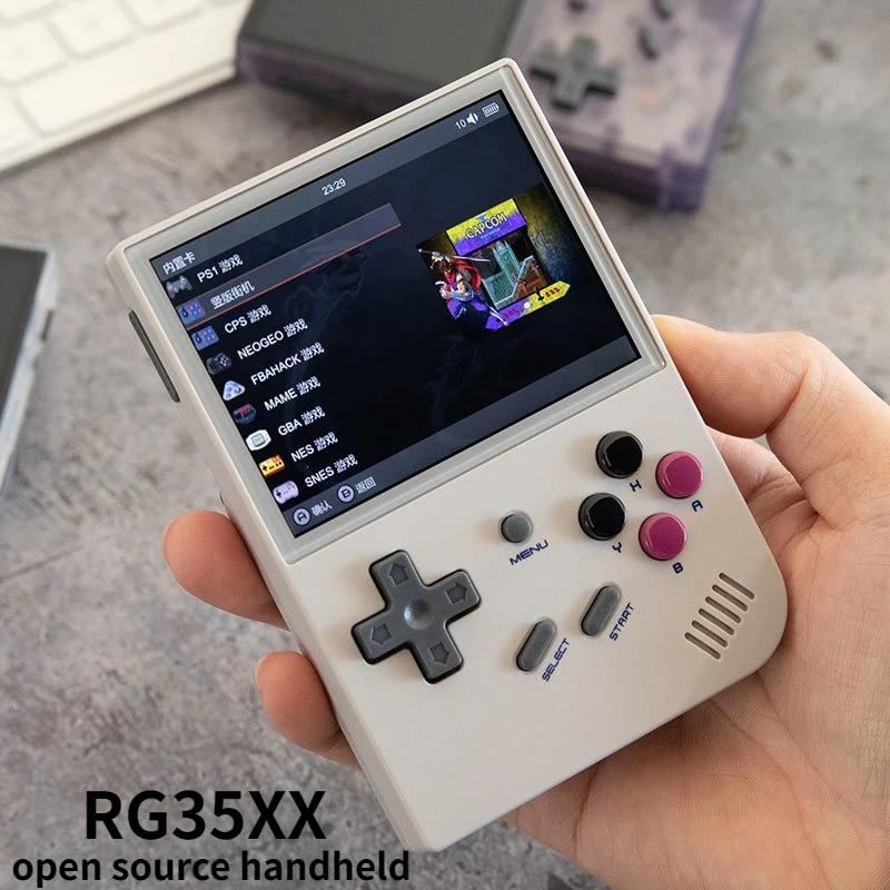 ANBERNIC RG35XX Mini Retro Handheld Game Console Linux Sistema 3.5