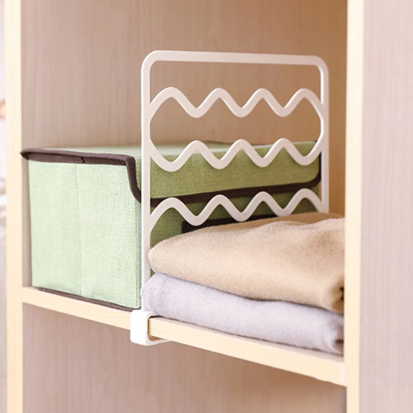 Cabinet Drawer Divider Space Saving Storage Organizer