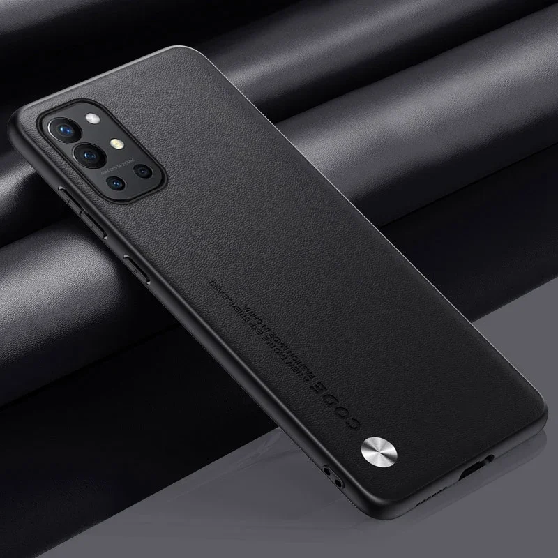 Premium Matte Luxury PU Leather Silicone Phone Case - Elegant Protective Cover