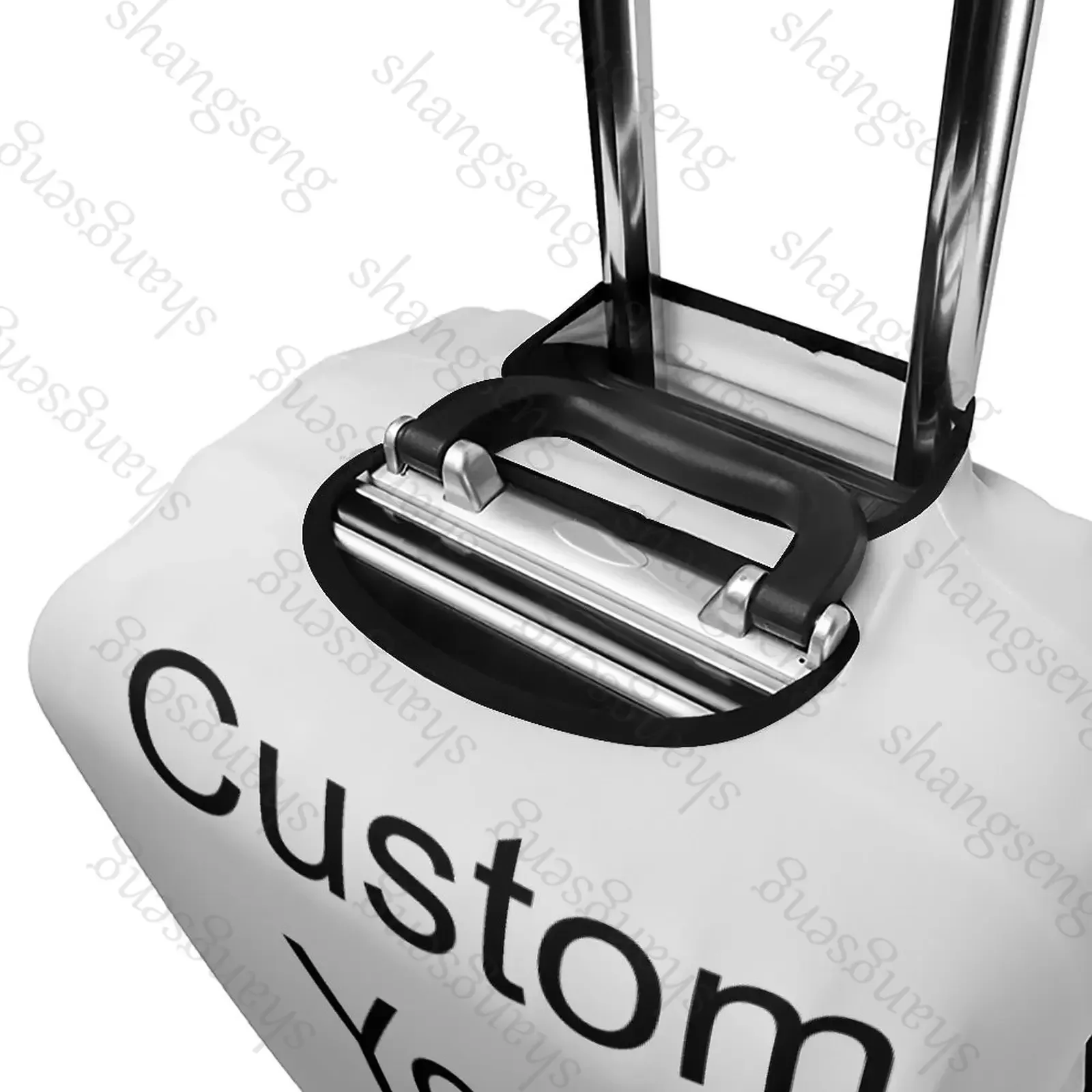 image Print Suitcase Cover Any Color Cruise Trip Protection Vacation Useful Luggage Supplies Anti-dust Case Cover
