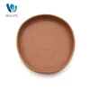 Baby Feeding Plate Walrus Alike Silicone Plate for Toddler BPA Free Food Grade Silicone Super Soft Dishwasher Safe Plate 1
