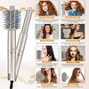 8 in 1 High Speed ​​Hair Dryer Curling Iron Hot Air Comb Set Folding Hair Dryer Multi-function Hair Styling Device 5