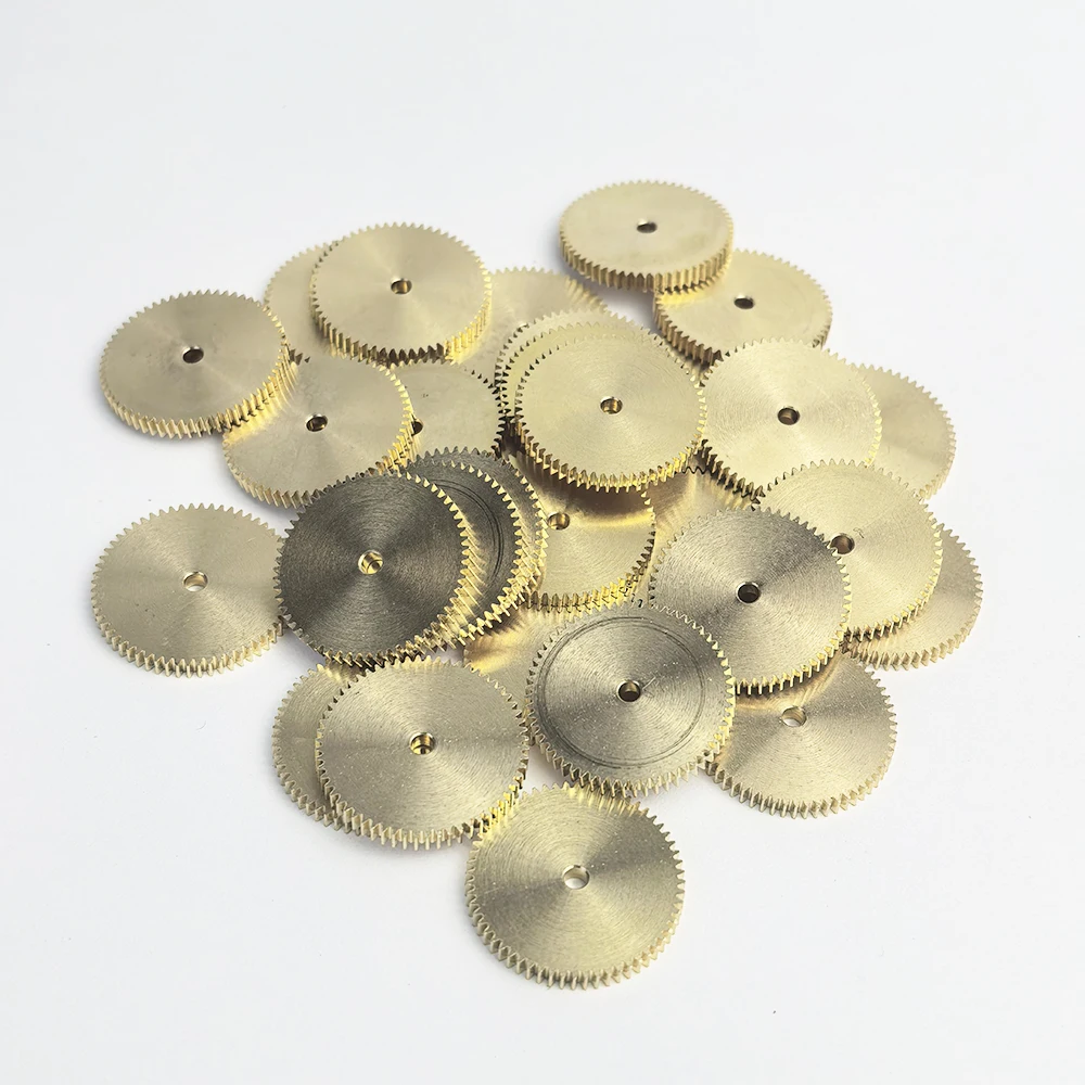 High-Precision Copper Gear with 0.3 Modulus and 2mm Shaft Compatibility