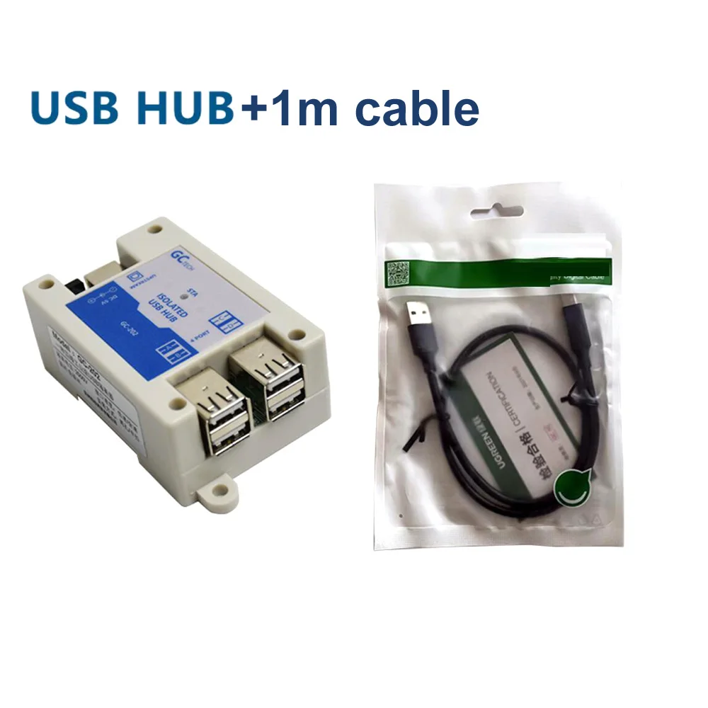 Рисунок 2 - Промышленный 4-канальный USB-концентратор