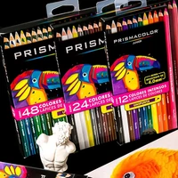 PRISMACOLOR 12/24/36/48 Colors Oily Colored Pencil Set Wood Colour Pencils For Drawing Premier Sketch For Beginer Art Supplies 1