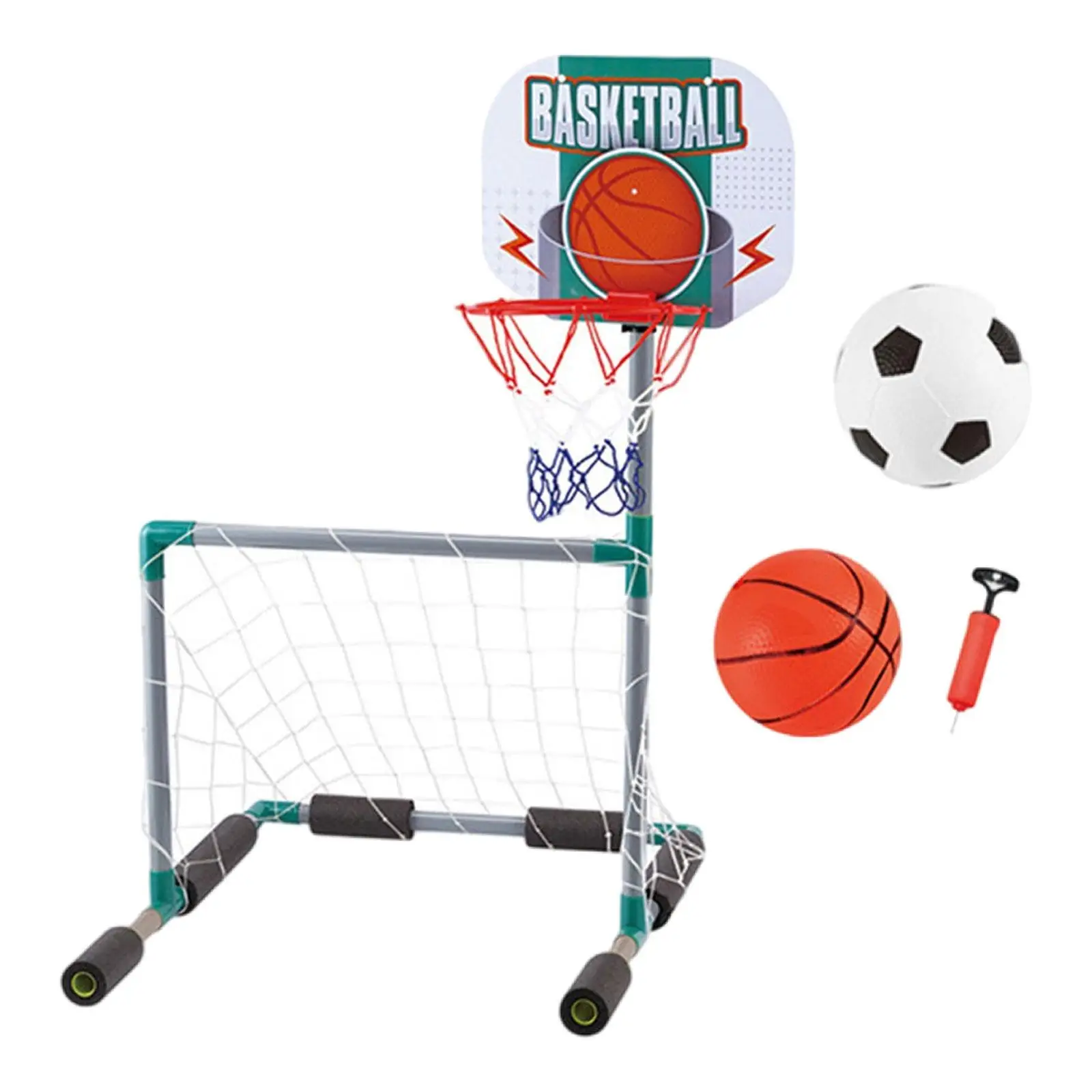 Pool Basketball Hoop Pool Soccer Float Toys Floating Basketball Game