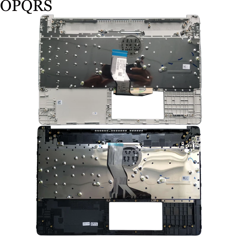 Teclado para Notebook com Palmrest Upper Cover Russo Eua Reino Unido Espanhol Latim hp 15-dy 15t-dy 15-ef 15s-eq 15s-fq Tpn-q222 Novo - Imagem 5