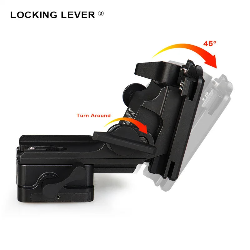 Aluminiumlegierung Nachtsichtbrille Halterung NVG Arme Halterung Adapter für PVS-7A 7C 7B 7D / PVS-14 / PVS-15 / PVS-18 / PVS-21 – Detail 3