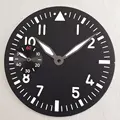 Black dial hand