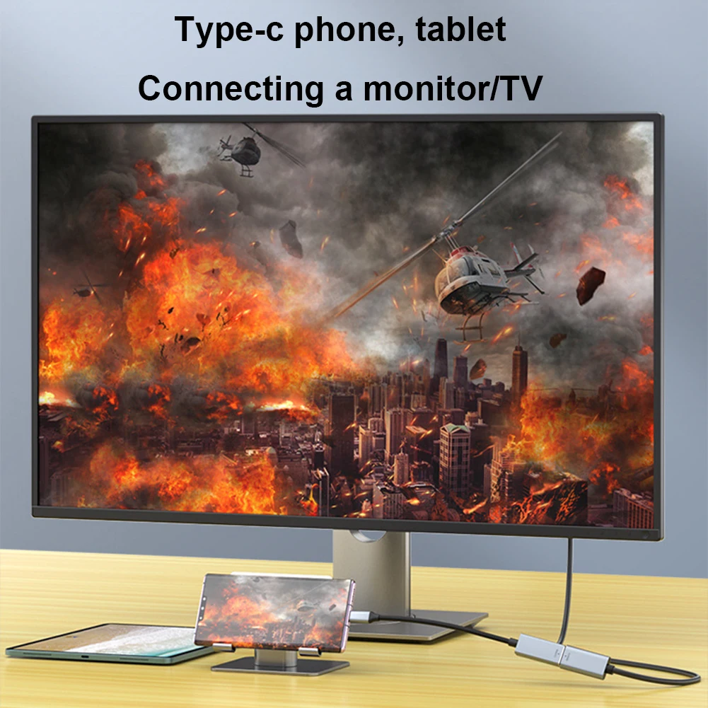 USB C 말레토 DP 1.4 암 케이블, C타입-디스플레이 포트 1.4 케이블 컨버터, 맥북 프로, 삼성, 델용, 8K @ 60HZ, 4K @ 120Hz