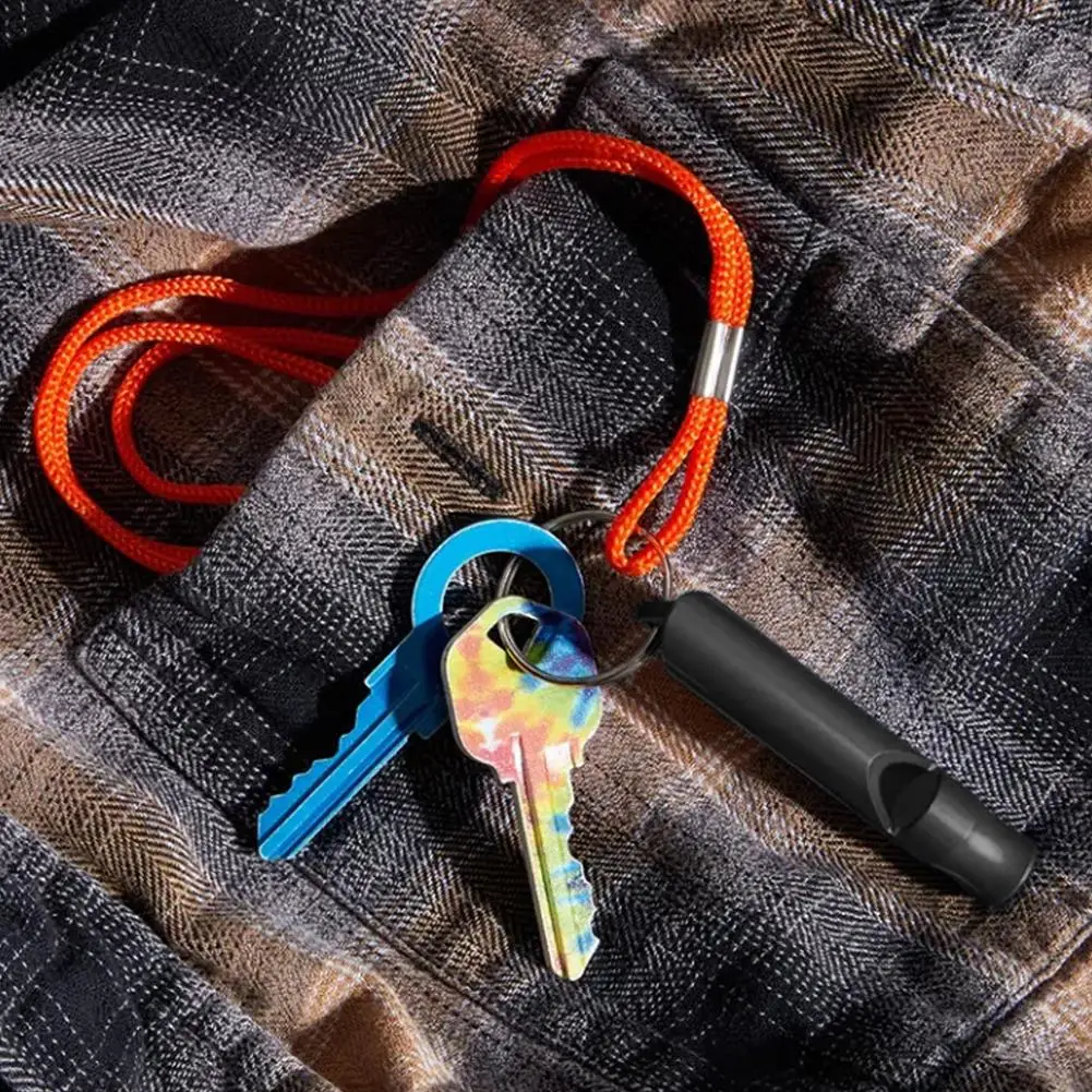 Mini Whistles Pendant Outdoor Multifunction Whistle Keyring Outdoor Tools Emergency Keychain Call Survival Metal Whist X1z1