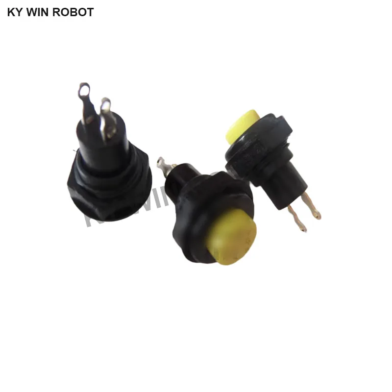 

1pcs/lots 12MM MS-350M Japan Import Round Pushbutton Switch Reset Normal Open Push Through 3A125V