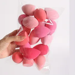 Ombre Makeup Sponge Set - Vegan, Latex - Free Blending Sponges (10PCS - PINK - DFP)