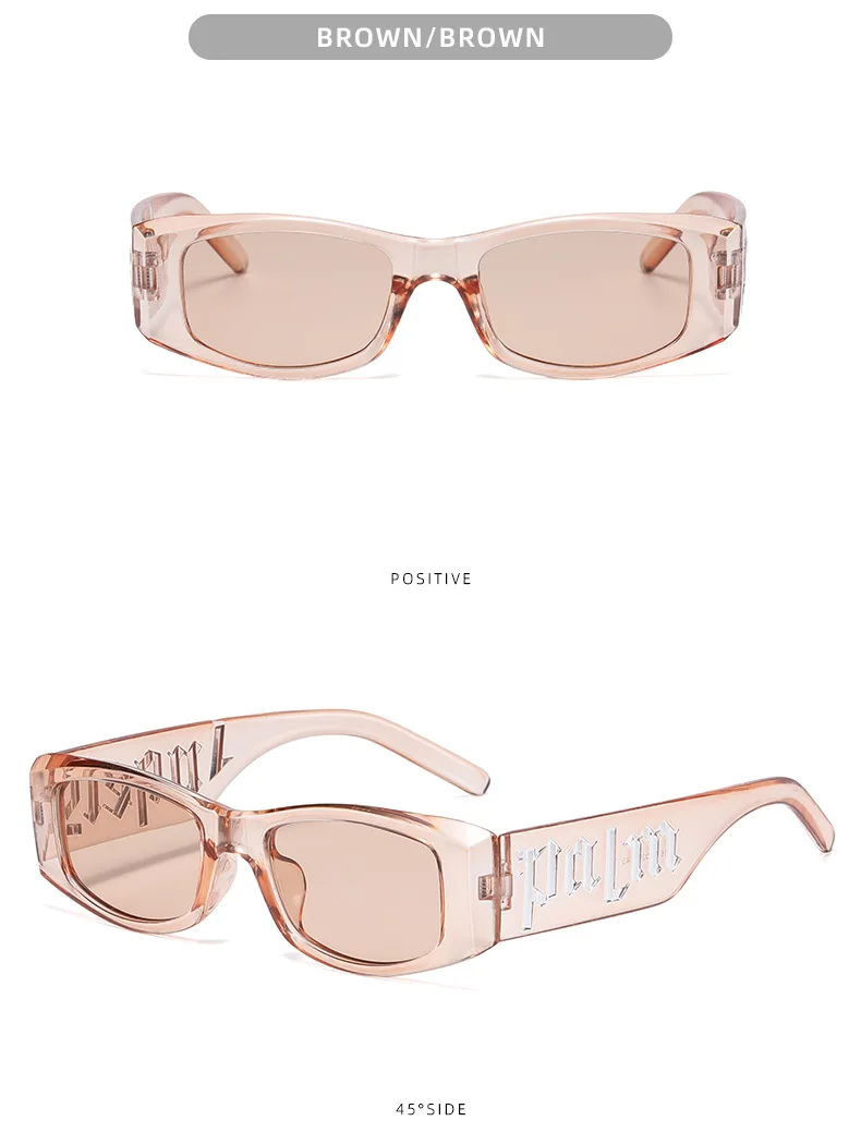 Hranaté slnečné okuliare retro designer móda pre mužov a ženy_voghion.com
