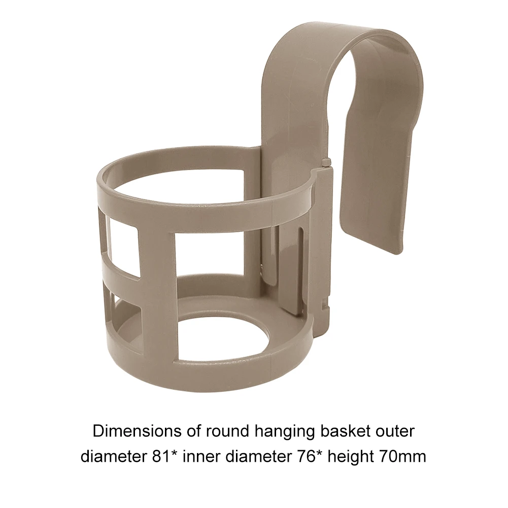 Water Cup Hanging Holder Reusable Swimming Pool Side Storage Shelf Beverage Drinks Beer Container Pool Accessories