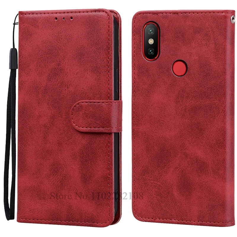 Leather Flip Wallet Case - Classic Design