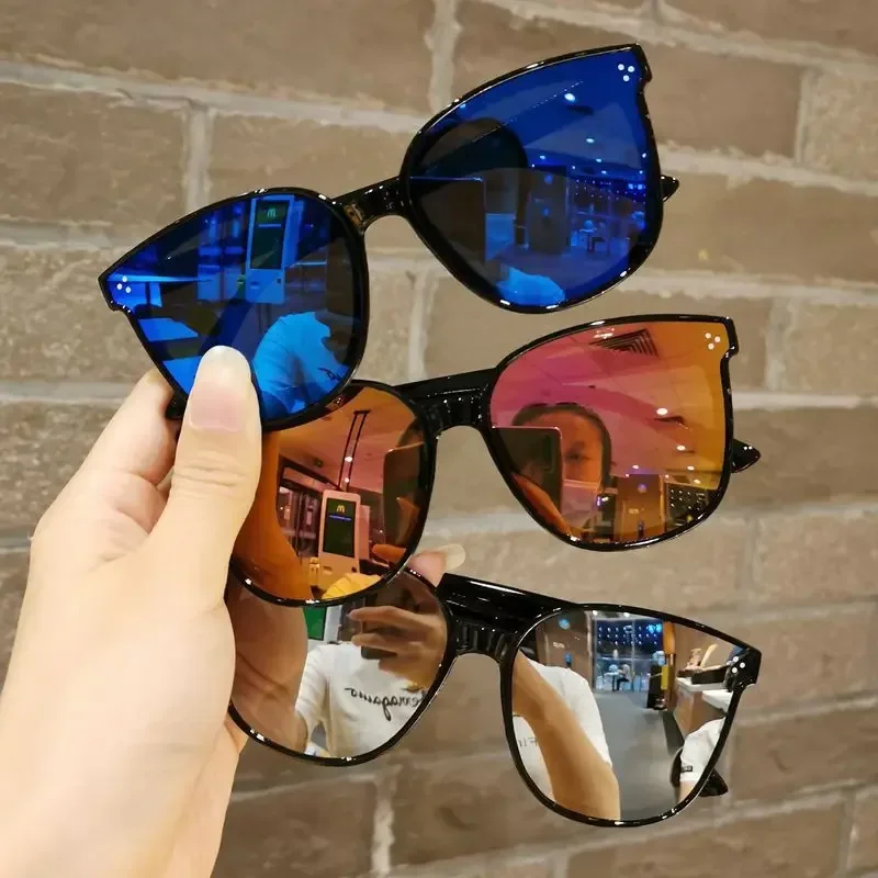 Children Cat Eyes Sunglasses Square Glasses Kid Girl Boy Stylish Goggles Baby Student Eye Glasses Shades Party Eyewear UV400