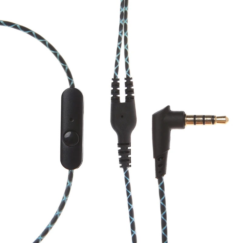 Cable desmontable de 3,5mm para auriculares de videojuegos, Cable de Audio para teléfonos/MP3/MP4/auriculares de videojuegos, reemplazo de auriculares, envío directo