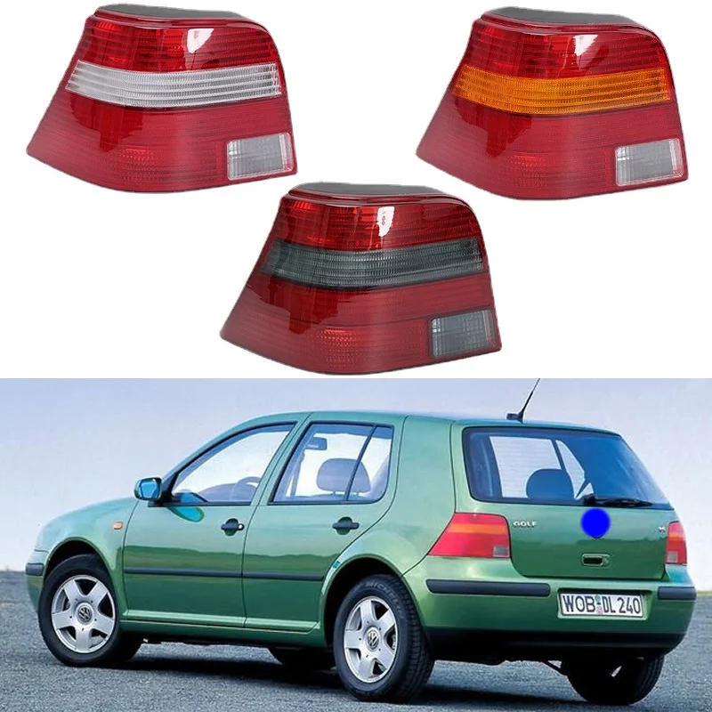 

For Volkswagen Golf 4 2003-2008 Car Taillight Rear Brake Reverse Lamp Housing Without Lights and Wires 1PCS