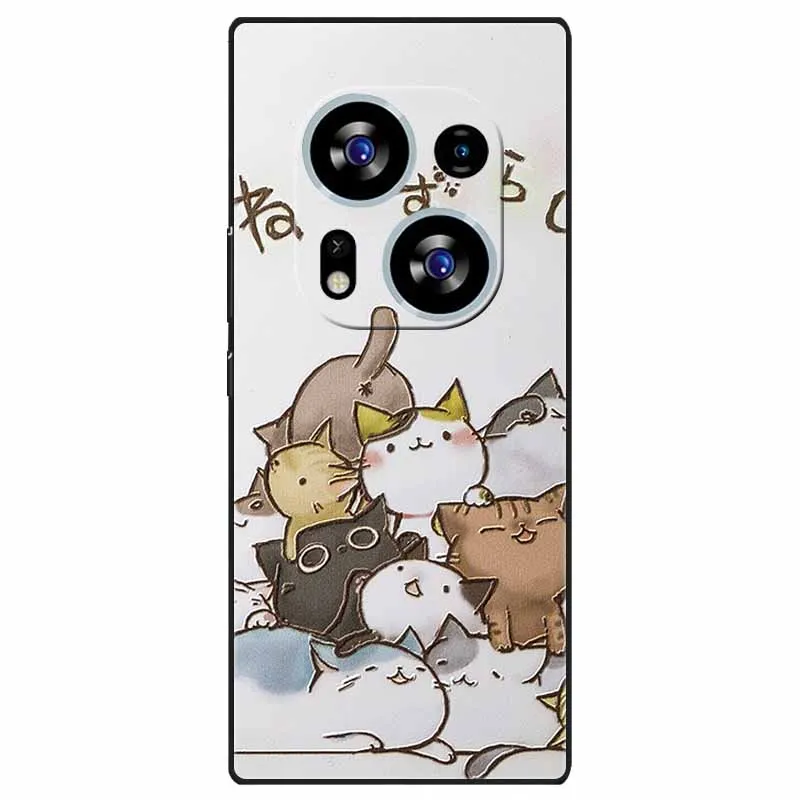Charming 3D Relief Soft TPU Silicone Phone Case for Tecno Phantom X2 Series