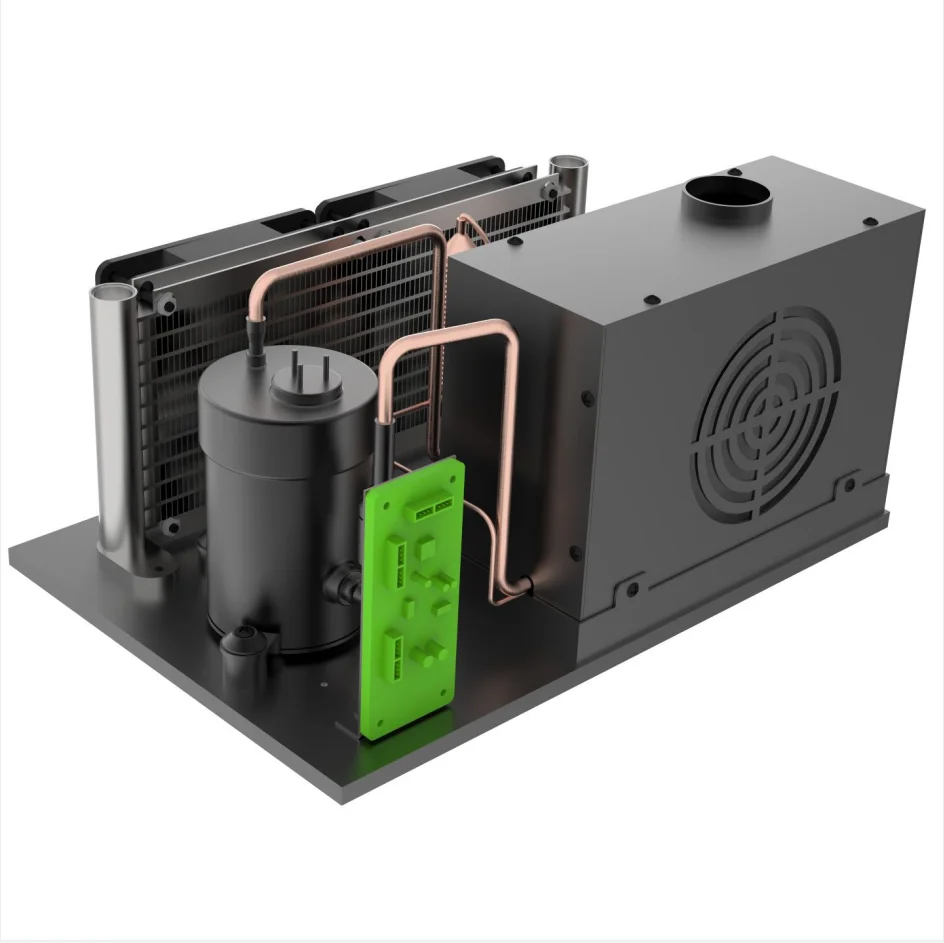 

Miniature DC Compressor Air Conditioner Condensing Unit