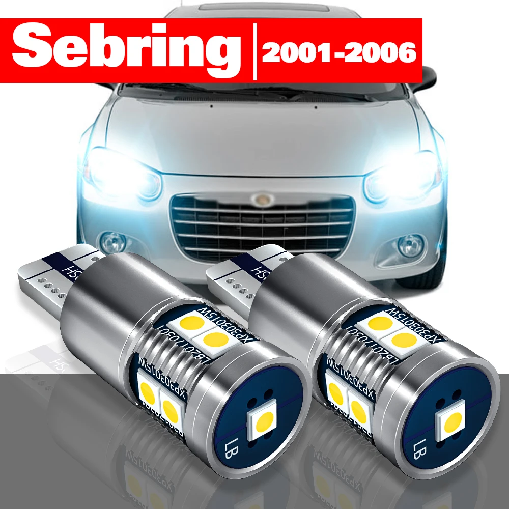 

For Chrysler Sebring 2001-2006 2pcs LED Parking Light Clearance Lamp Accessories 2002 2003 2004 2005