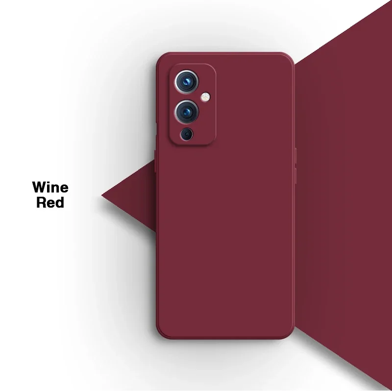 Premium Liquid Silicone Phone Case - Soft Flocking Interior & Durable Protective Back Cover