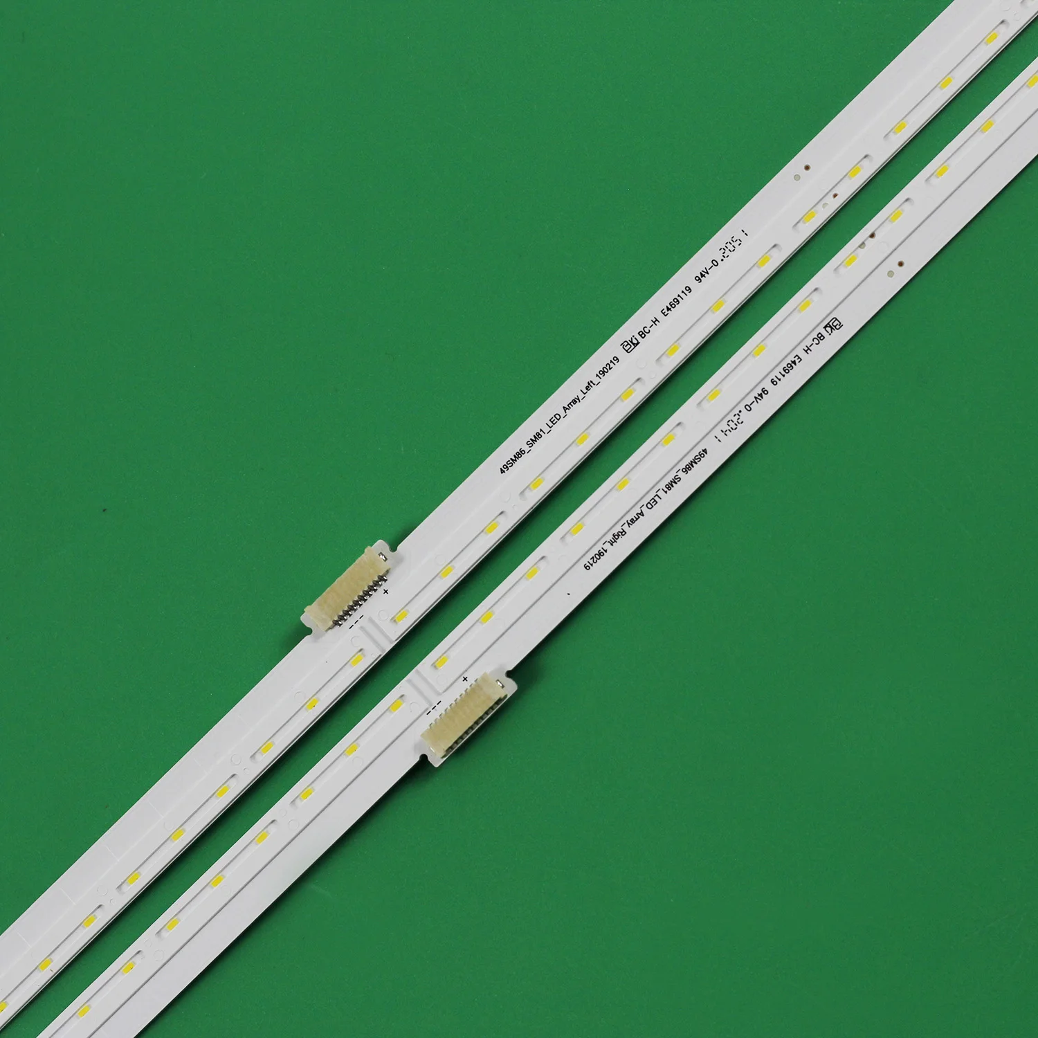 LED Ʈ Ʈ 60LED LG 49NANO816NA 49NANO866NA HC490EQH-SLXA3-2141 EAJ65653301 LG 49SM86_SM81_LED_ARRAY_RIGHT LEFT