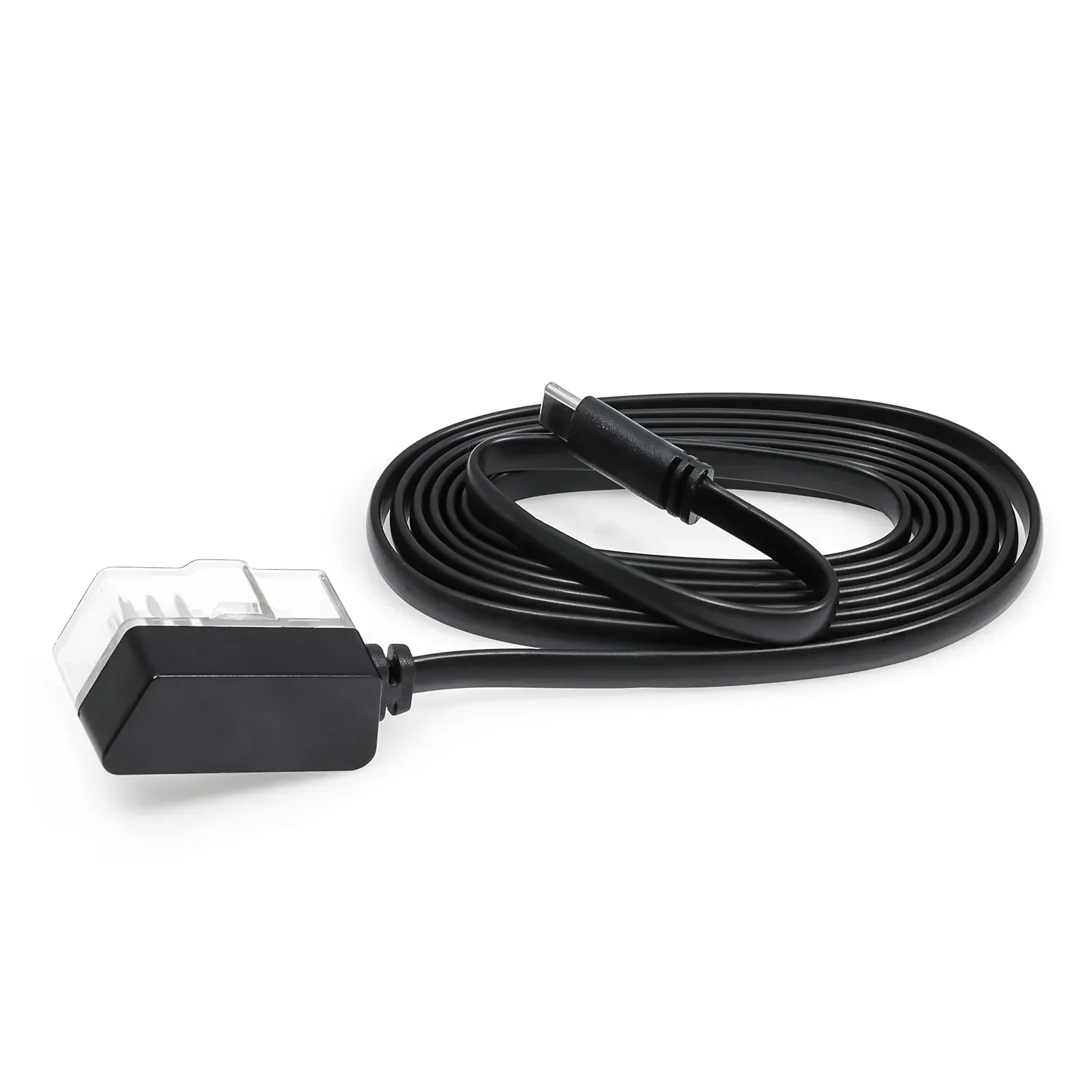 1,7m Typ-C Mini-USB-Verbindungskabel für OBDII Head-Up-Display P24 P10 Auto-Scanner OBD2 Verlängerungskabel Anschlussadapter ECU – Detail 11