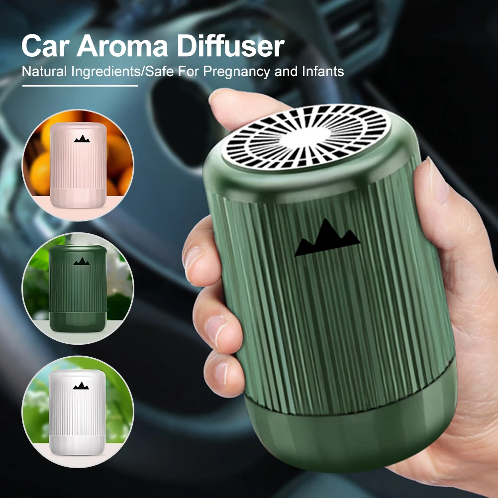 

Car Air Freshener Essential Oil Diffuser Aroma Diffuser Odor Removal Mini Cup Holder Air Purification Diffuser