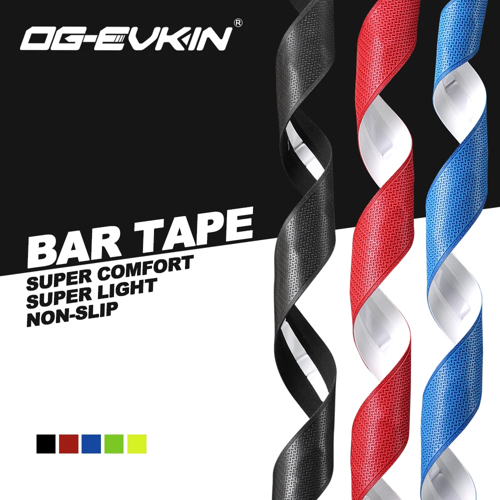 Handlebar Tape Road Bar Tape Polyurethane/EVA Anti-Vibratio cycling Bicycle Bike Accessories With 2 Bar Plug bike handlebar tape