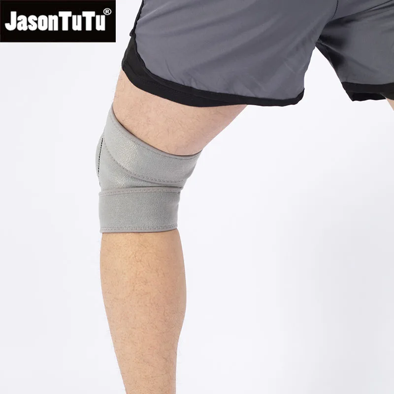 1 PCS Knee Support Brace Open Patella Design Adjustable Hook and Loop Closure for Running Biking Aerobics Fitness