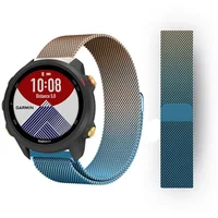 20mm 22mm Metal Strap For Garmin Vivoactive 3 4 4s Band Watch Venu 2 2s 3s SQ Forerunner 645 Bracelet Milanese Loop Accessories