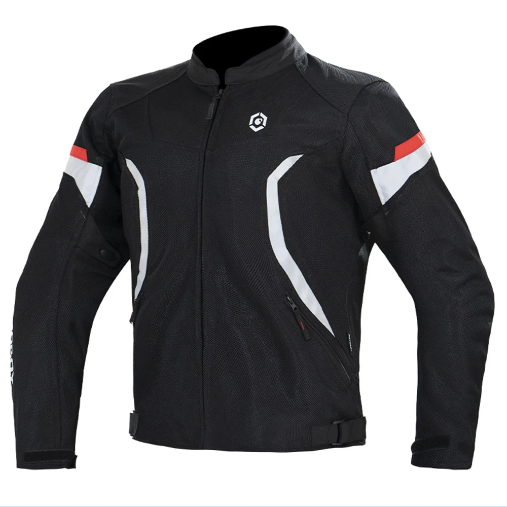 

Мотоциклетная куртка для мужчин, Всесезонная мотоциклетная сетчатая куртка, дышащий локомотивный костюм, свободная и удобная куртка