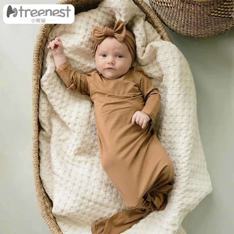 Custom Name Embroidery Baby Swaddle Blanket with Cute Beanie 0-12M Organic Cotton Anti-Kick Sleep Sack Newborn Gift Set 2