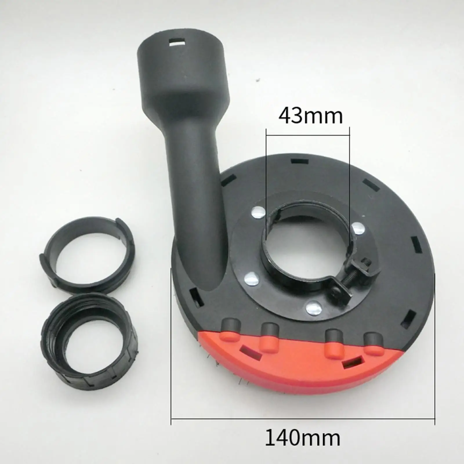 Angle Grinder Dust Cover Universal Surface Grinding Shroud 140mm Expert Surface Grinding Dust Shroud Granite Concrete Stone