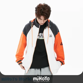 MiHoYo оригинальный Honkai Impact 3 Kiana Kaslana Doujin Reburn куртка пальто для пар осень зима толстовки унисекс на день рождения рождественские подарки